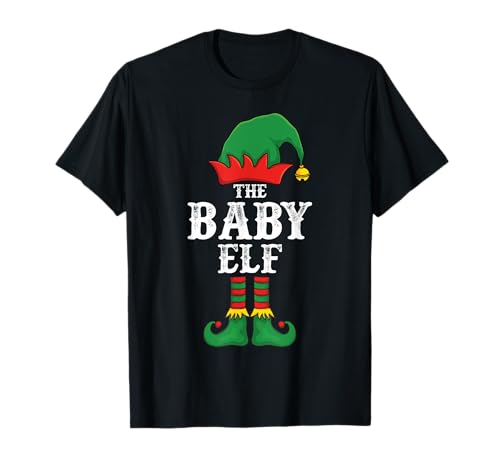 Die Baby-Elfe Weihnachts-Gruppe, lustige Weihnachts-Idee T-Shirt von The Christmas Elf Costume Family Holiday Gifts Tee