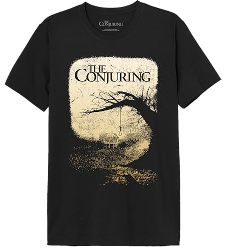 The Conjuring Herren Metconjts001 T-Shirt, Schwarz, L The Conjuring Herren Metconjts001 T-Shirt, Schwarz, L von The Conjuring