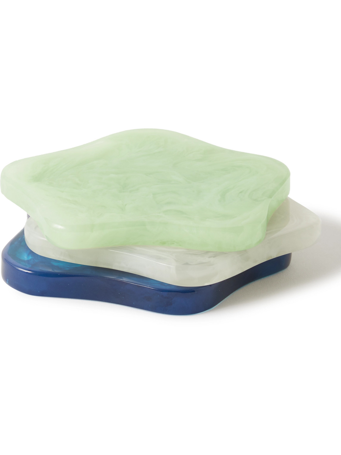 The Conran Shop - Glazed Resin Coaster Set - Men - Multi The Conran Shop - Glazed Resin Coaster Set - Men - Multi von The Conran Shop