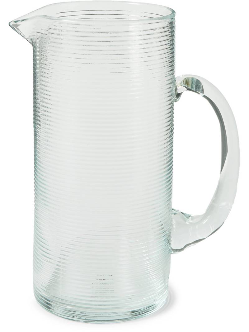 The Conran Shop - Ribbed Glass Jug - Men - Neutrals von The Conran Shop