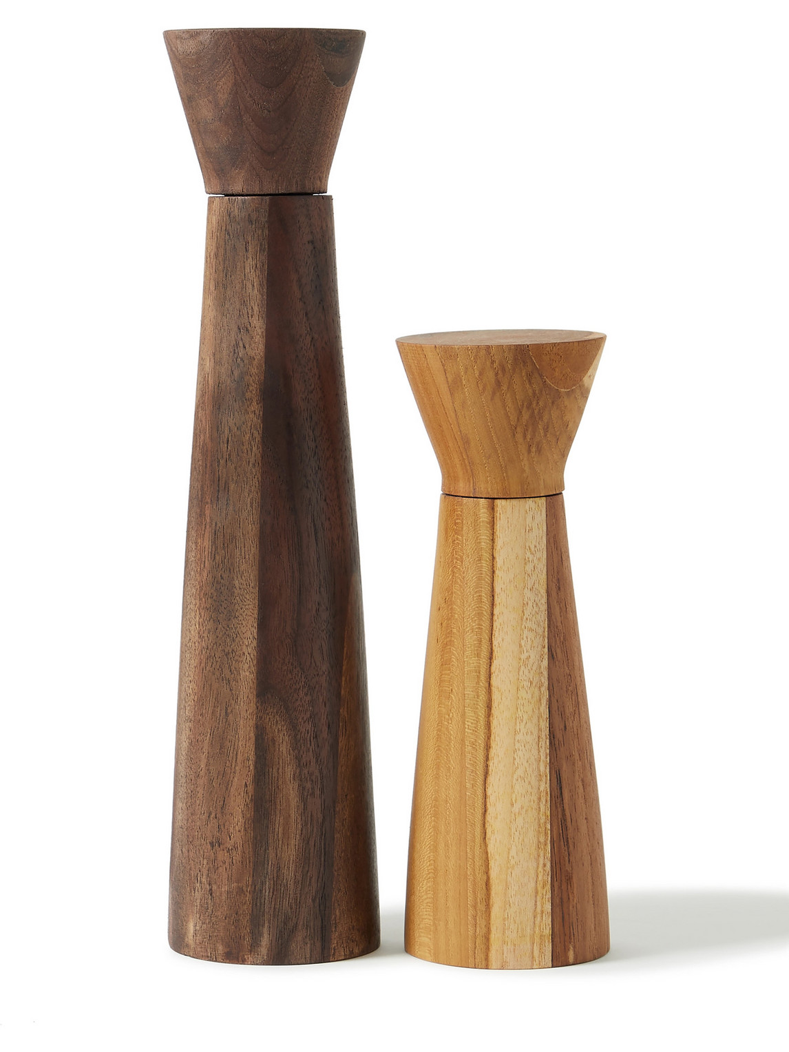 The Conran Shop - Walnut and Teak Wood Salt and Pepper Grinder Set - Men - Brown The Conran Shop - Walnut and Teak Wood Salt and Pepper Grinder Set - Men - Brown von The Conran Shop
