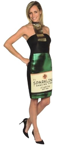 The Cookie Company BV Champagner Flaschenkleid Partykleid JGA Fasching Party Karneval Größe S/M The Cookie Company BV Champagner Flaschenkleid Partykleid JGA Fasching Party Karneval Größe S/M von The Cookie Company BV