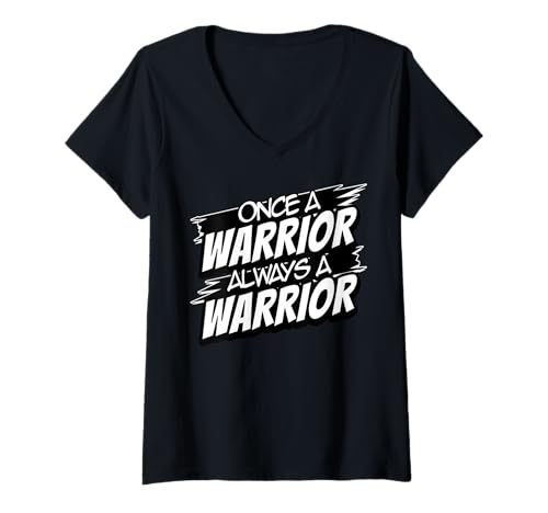 Damen Immer EIN Kriegergeist für den Schulanfang T-Shirt mit V-Ausschnitt Damen Immer EIN Kriegergeist für den Schulanfang T-Shirt mit V-Ausschnitt von The Cool Team Spirit Wear