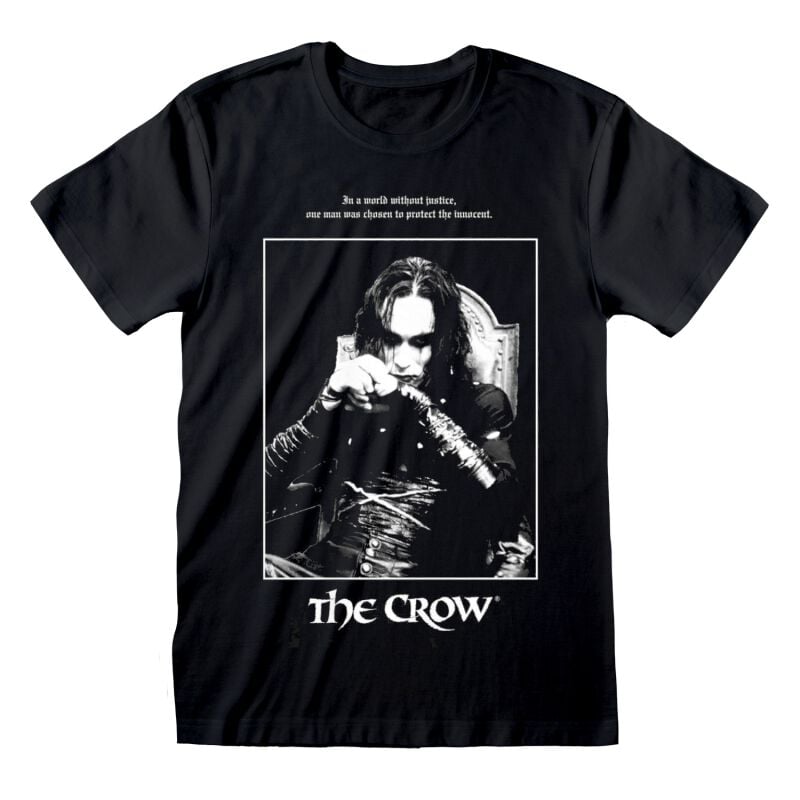 The Crow T-Shirt - Protect The Innocent - S bis XXL - für Männer - Größe XL - schwarz  - Lizenzierter Fanartikel von The Crow