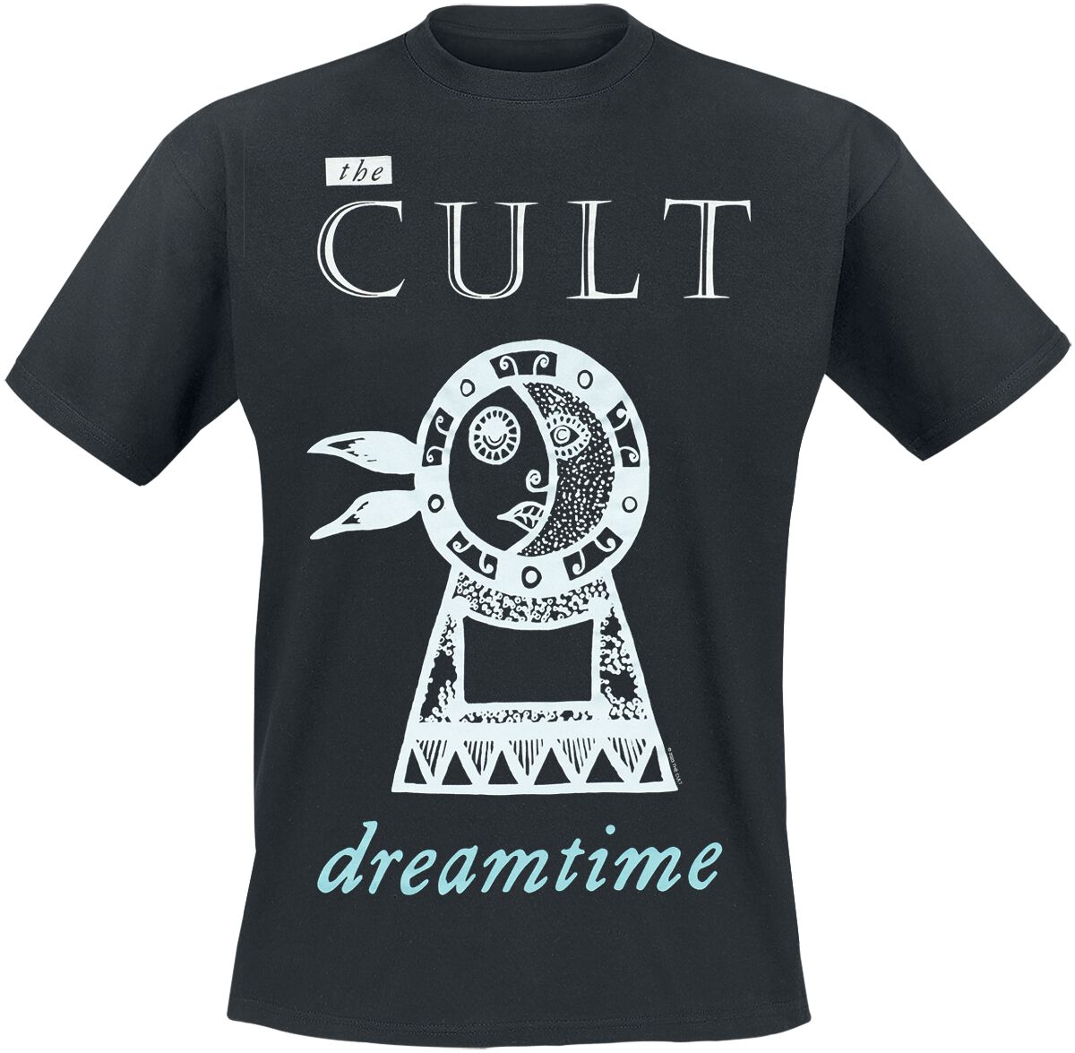 The Cult T-Shirt - Dreamtime - S bis 4XL - für Männer - Größe S - schwarz  - Lizenziertes Merchandise! von The Cult