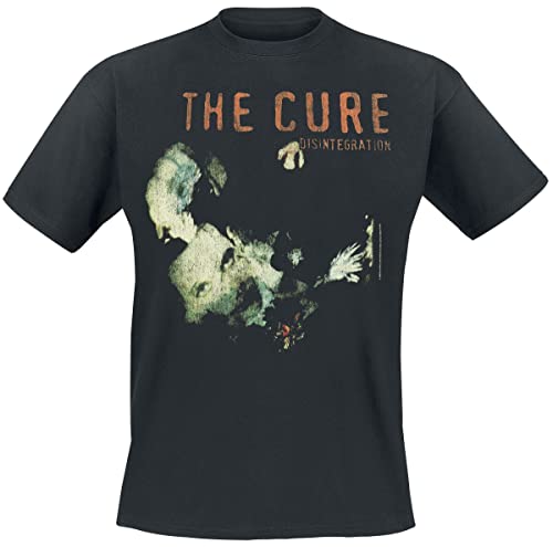 The Cure Disintegration Männer T-Shirt schwarz 3XL 100% Baumwolle Band-Merch, Bands von The Cure