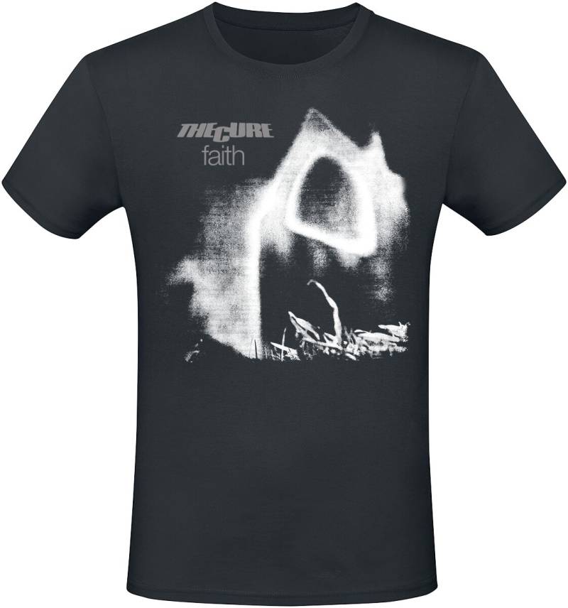 The Cure Faith T-Shirt schwarz in S von The Cure