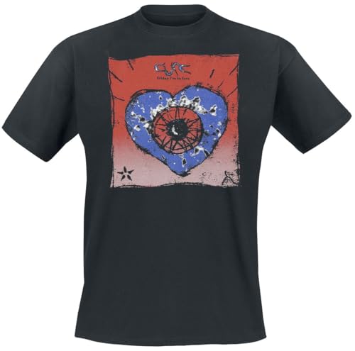 The Cure Friday I'm In Love Männer T-Shirt schwarz S 100% Baumwolle Band-Merch, Bands von The Cure