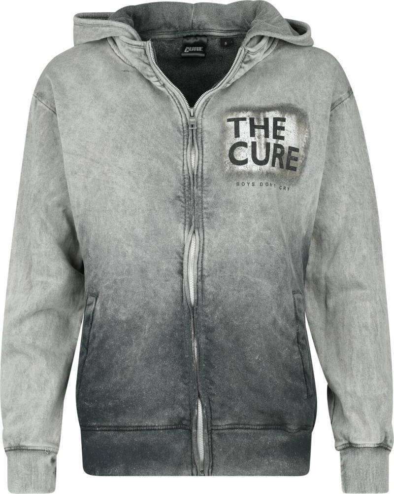 The Cure Kapuzenjacke - Boys Don't Cry - S - für Damen - Größe S - grau  - EMP exklusives Merchandise! von The Cure