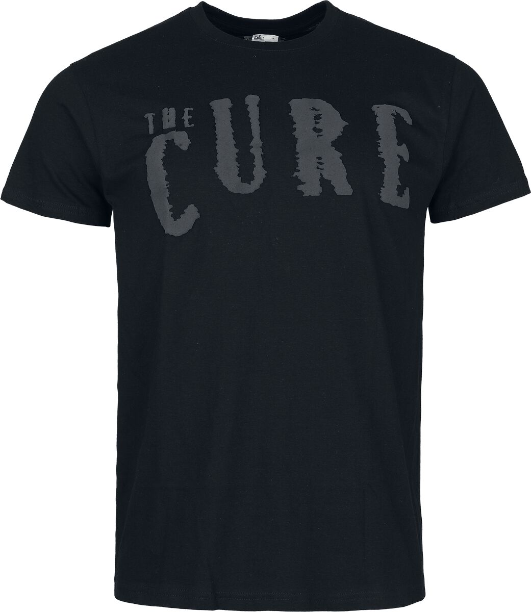 The Cure Logo 3D Druck T-Shirt schwarz in 3XL von The Cure