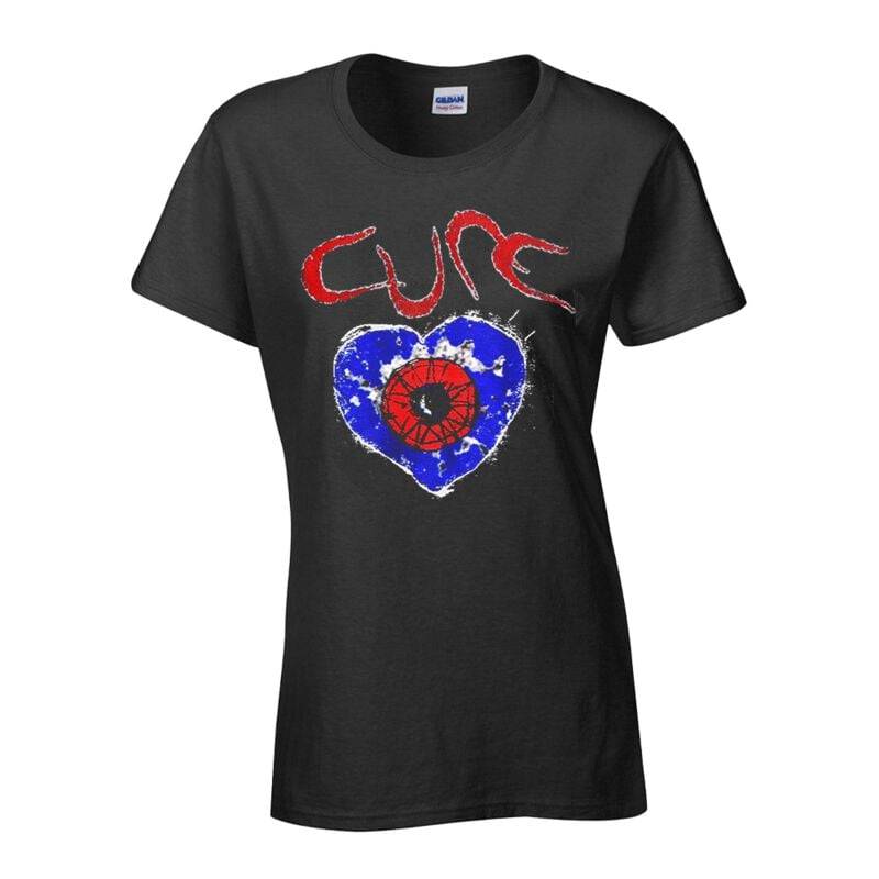 The Cure T-Shirt - Wish Tour 92 - S bis XXL - für Damen - Größe XL - schwarz  - Lizenziertes Merchandise! von The Cure