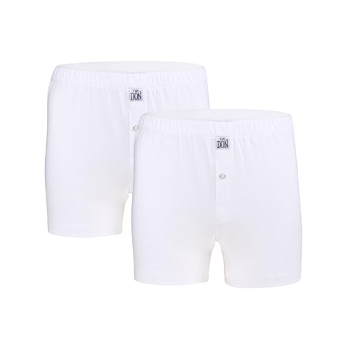 The DON , y Herren Boxershorts Soho Fit 2er Pack Bequeme Everyday Herren Boxer - Multipack Boxer für Männer, weiß, XL The DON , y Herren Boxershorts Soho Fit 2er Pack Bequeme Everyday Herren Boxer - Multipack Boxer für Männer, weiß, XL von The DON , y