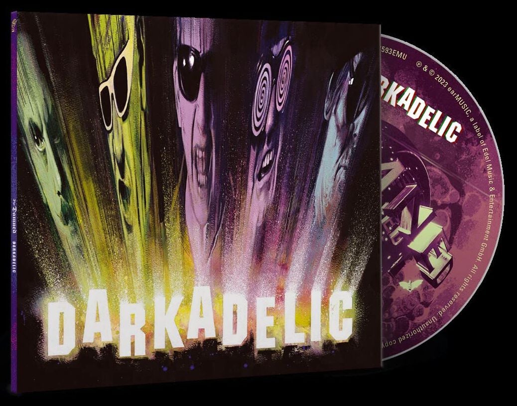 The Damned Darkadelic CD multicolor The Damned Darkadelic CD multicolor von The Damned