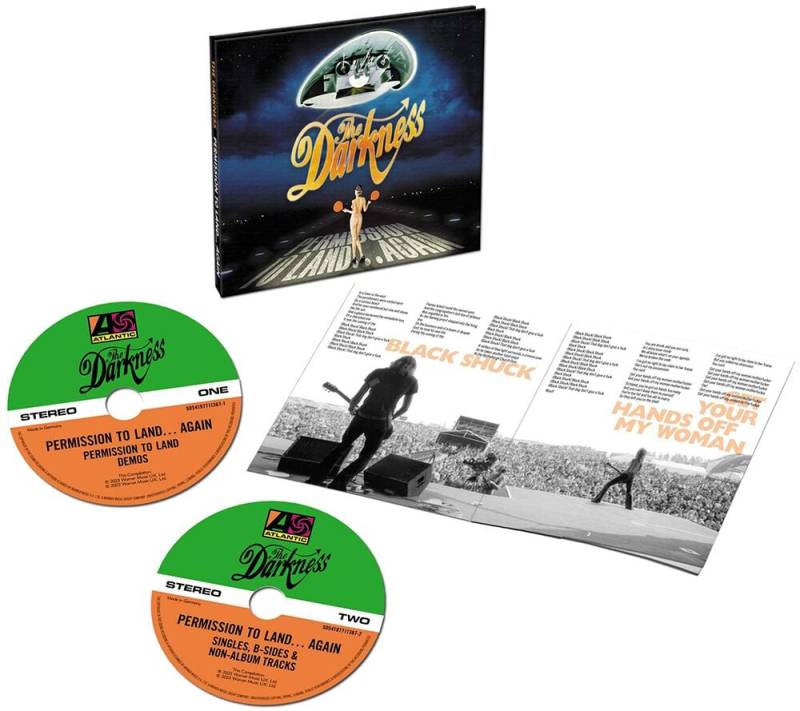Permission to land...again (20th Anniversary) von The Darkness - 2-CD (Digipak, Re-Release) von The Darkness
