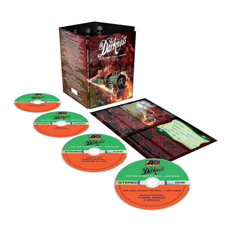 The Darkness One way ticket to hell ... and back (20th Anniversary Edition) CD multicolor von The Darkness