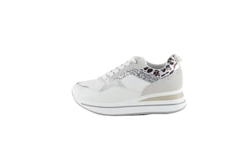 THE DIVINE FACTORY Damen Urania Sneaker, weiß, 37 EU von THE DIVINE FACTORY