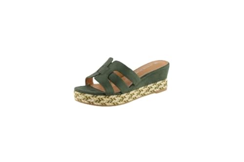 The Divine Factory Damen Ursula Hausschuh, kaki, 40 EU von The Divine Factory