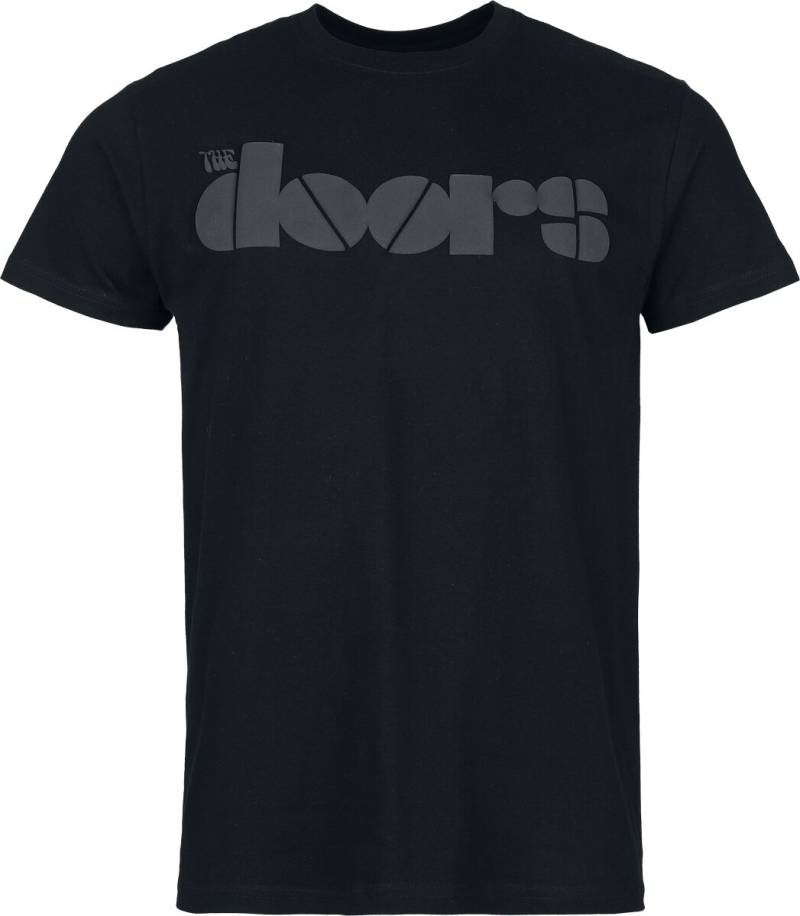 The Doors Logo 3D Druck T-Shirt schwarz in XL von The Doors