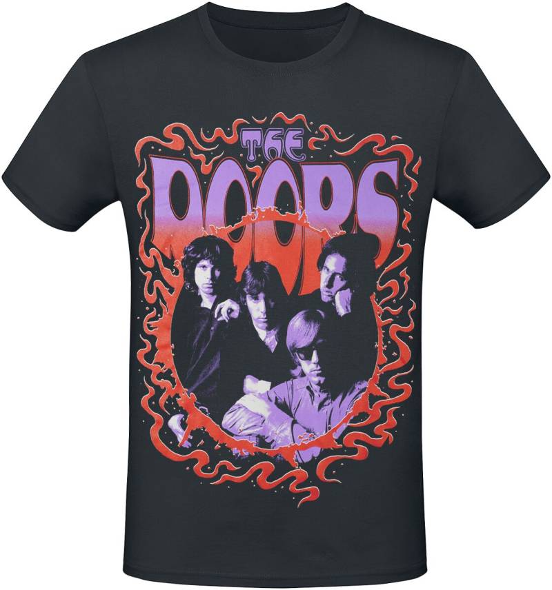 The Doors Photo T-Shirt schwarz in XXL von The Doors
