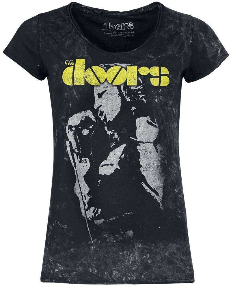 The Doors T-Shirt - Jim Performing - S bis XL - für Damen - Größe XL - schwarz  - Lizenziertes Merchandise! von The Doors
