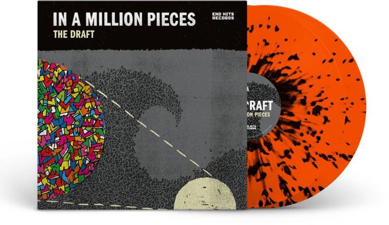The Draft In a million pieces LP multicolor von The Draft