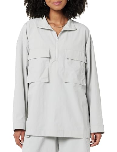 The Drop Anabel Relaxed Nylon Jacket Jacke, Mikrochip, XXL Große Größen von The Drop