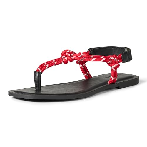 The Drop Charea Rope Sandalen, Rotes Seil, 40.5 EU von The Drop