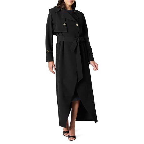 The Drop Convertible Maxi Trench Coat Trenchcoats, Stretch Limo, XL von The Drop