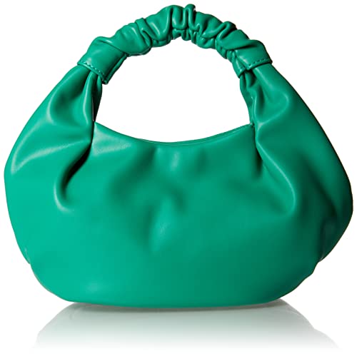 The Drop Damen Addison Soft Volume Tasche mit Tragegriff oben, Ultramaringrün., Einheitsgröße von The Drop