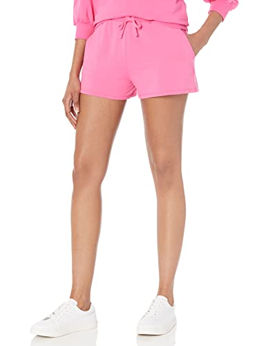 The Drop Damen Elaina Sweatshort French Terry zum Überziehen, Rosa., X-Large von The Drop