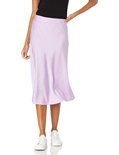 The Drop Damen Maya Rock, seidiger Slip-Skirt-Stil, Lavendula, 2X von The Drop