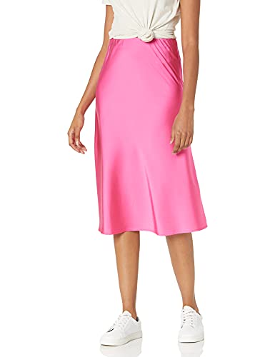 The Drop Damen Maya Rock, seidiger Slip-Skirt-Stil, Pink, 4XL Große Größen von The Drop