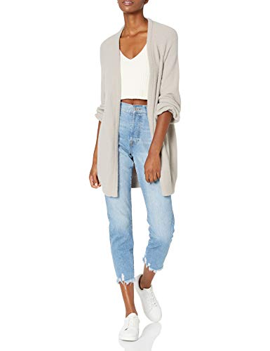 The Drop Damen Mirabelle Cardigan mit langen Glockenärmeln, vorn offen, weiter Schnitt, Porpoise, 5XL Große Größen von The Drop