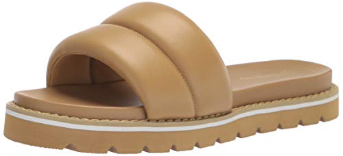 The Drop Damen Pattie Mules mit hohem Blockabsatz, Braun (Mokka), 38.5 EU von The Drop