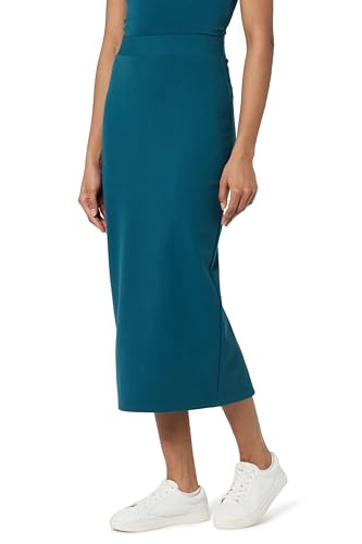 The Drop Esmeralda Midi Skirt Midirock, Legion Blau, L von The Drop