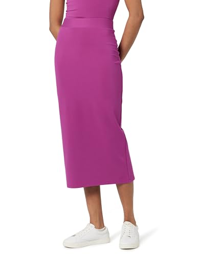 The Drop Esmeralda Midi Skirt Midirock, Wildes Lila, L von The Drop