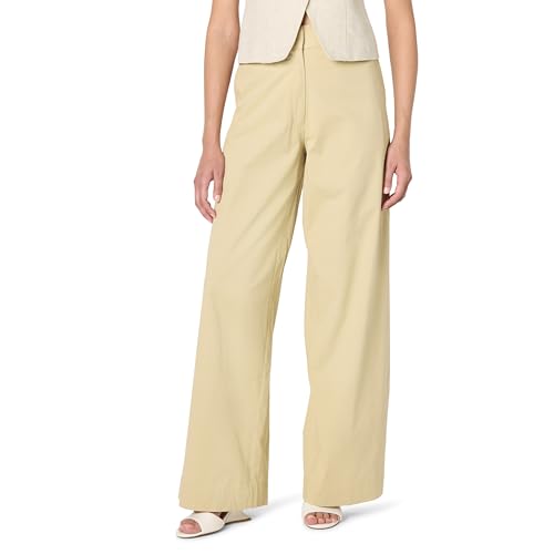 The Drop Flat Front Stretch Twill Pant Hose, Irish Cream, XXL von The Drop