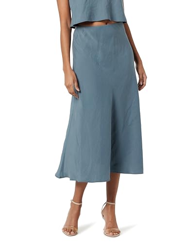 The Drop Haniyyah A-line Midi Skirt Rock, Stürmisches Wetter, S von The Drop