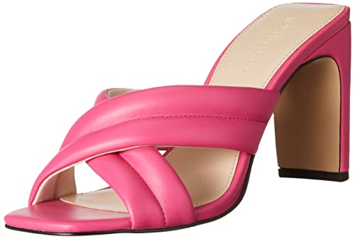 The Drop Hochhackige Sandale für Damen, Ava Überkreuzte Riemen, Rosa (Hot Pink), 36 EU von The Drop