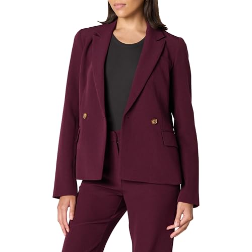 The Drop Jones Classic Slim Blazer, Rosine, 5XL Große Größen The Drop Jones Classic Slim Blazer, Rosine, 5XL Große Größen von The Drop