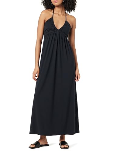 The Drop Kapri Gathered Halter Dress Kleider, Schwarz, M von The Drop