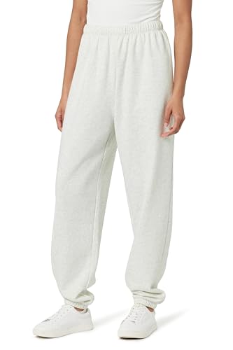 The Drop Kehlani Relaxed Jogger, Hellgrau, 4XL Große Größen von The Drop