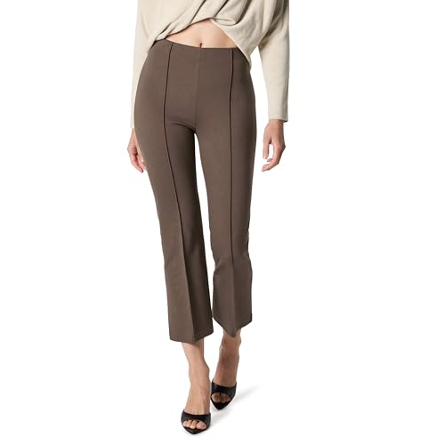 The Drop Kristy Ponte Kick Pant für Damen, Braun (Hot Fudge), XL von The Drop