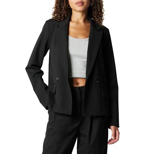 The Drop Liza Relaxed Double-Breasted Blazer, Schwarz, XL The Drop Liza Relaxed Double-Breasted Blazer, Schwarz, XL von The Drop