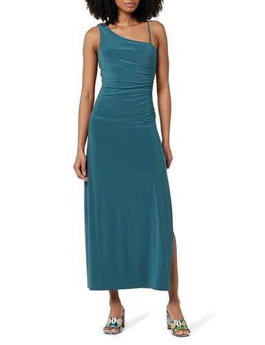 The Drop Lupita Draped One-shoulder Maxi Dress Kleider, Legion Blau, M von The Drop
