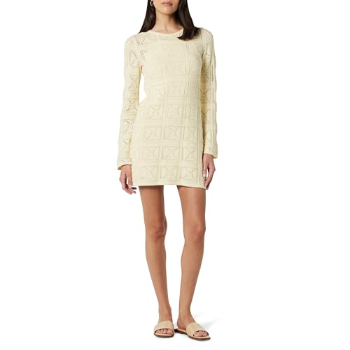 The Drop Mikro Mini-Kleid für Damen, Laney, Gehäkelt, Birke, XXL, Übergröße The Drop Mikro Mini-Kleid für Damen, Laney, Gehäkelt, Birke, XXL, Übergröße von The Drop