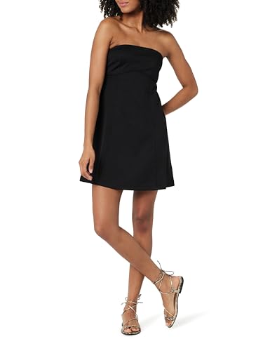 The Drop Vienna Strapless Babydoll Mini Dress Kleider, Schwarz, XXL Große Größen von The Drop