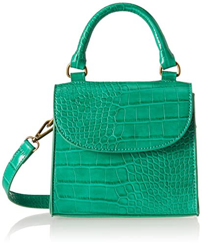 The Drop Women's Diana Top Handle Crossbody Bag, Ultramarine Green, One Size von The Drop