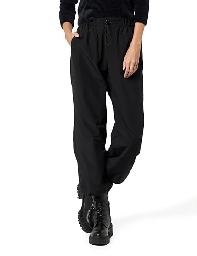 The Drop Women's Fallschirmhose Antonia, Schwarz, M von The Drop