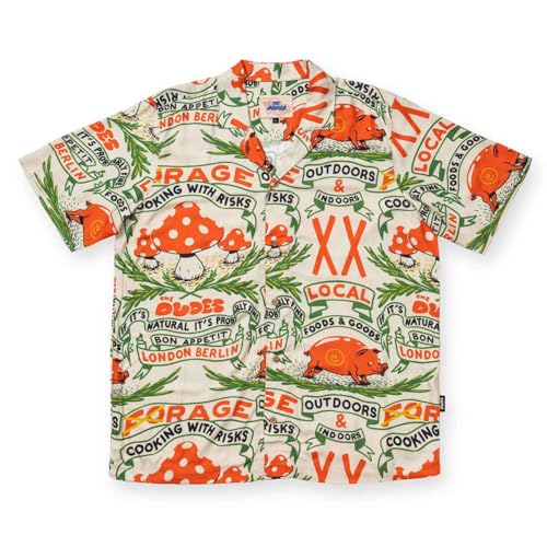 The Dudes Cooking with Risks Hemd Herren Multicolor XL von The Dudes